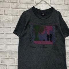 USA製90sヴィンテージTシャツ！シングルステッチ　グレー半袖古着　M25