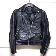 UNITED TOKYO　ラムレザー　ダブルライダース　サイズ１　黒