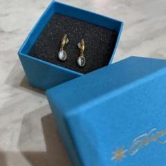 Hariqua (ハリックァ)天然ターコイズピアス Hariqua (ハリックァ)天然ターコイズピアス