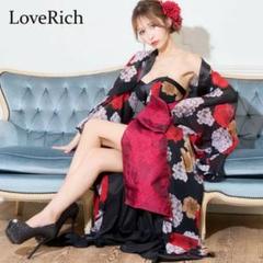 ラブリッチ⭐︎ キャバドレス　ボレロ スリット 透け ロング 花魁　着物　花柄 m92517946569_1.jpg?1740322988