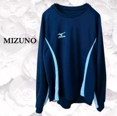 ミズノ『MIZUNO』トレーニング ウェア トップス【L】ネイビー 紺 スポーツ