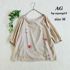 AG by aquagirl✨アクアガール（M）花柄 チュニック オフショル風