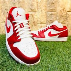 AIR JORDAN 1 LOW エアジョーダン1 ローカット 赤 白 ナイキ