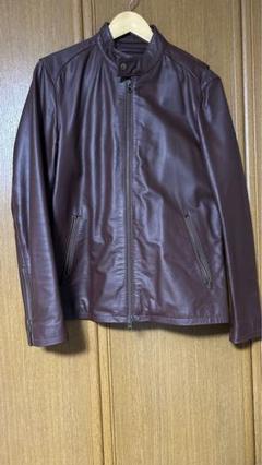 グランドグローバルレザージャケット　高級本革　シングルライダース　黒 グランドグローバルレザージャケット 高級本革 シングル