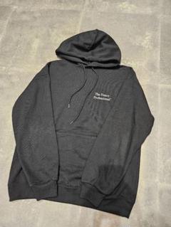 ennoy エンノイ パーカー アッシュグレー M 黒刺繍 22AW ENNOY エンノイ スウェット AW22BRENCT01NTL 刺繍 22AW グレー