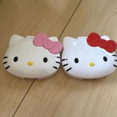 百均　キティ　小物ケース