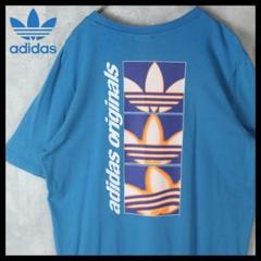 【希少】アディダス Tシャツ 半袖 アディダスオリジナル ロゴプリント Y2K