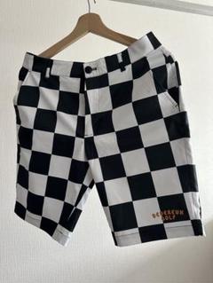 DEVEREUX GOLF チェッカーパターン ショートパンツ S デヴァロー