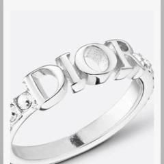 最終値下Dior Dio(r)evolution リング メタル & クリスタル DIOR | Dio(r)evolution リング メタル & クリスタル