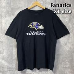 Fanatics ボルチモア・レイブンズ NFL XL Tシャツ 黒 古着