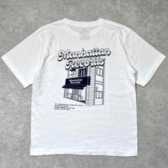 【極美品】マンハッタンレコード スーベニアTシャツ 両面プリント ホワイト Mのサムネイル