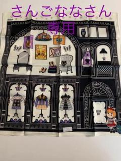 ANNA SUI ×Pekolaペコラ ハンカチ 黒 新品