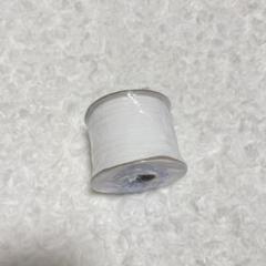 替えゴム 白 平タイプ 3mm 50m 裁縫 マスク ハンドメイド
