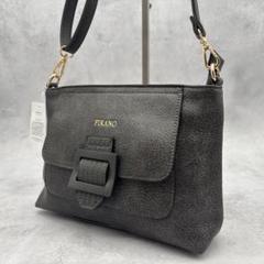 未使用 タグ付き FIRANO フィラノ ショルダーバッグ 斜め掛け グレー