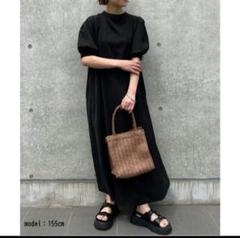 MAISON BREEZE　3WAY ワンピース シャツワンピ スタンドカラー