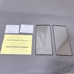 強化ガラス保護フィルムセット 【2枚+2枚】 GAOELエッジ/高透過率
