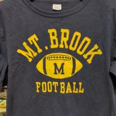 CHANPION 　チャンピオンTシャツ 　M 　フットボールネイビー