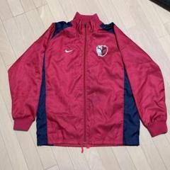 美品 NIKE ナイキ 鹿島アントラーズ ウィンドブレーカー レッド Ｌ 美品 NIKE ナイキ 鹿島アントラーズ ウィンドブレーカー レッド
