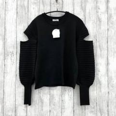 新品【cheriella】カットアウト デザインスリーブ スポンディッシュニットのサムネイル