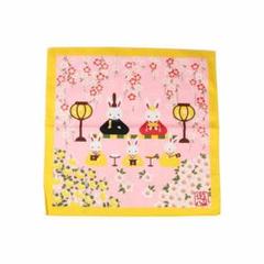 四季彩布 小風呂敷 OHS-1ひな祭り(黄) 新品未使用