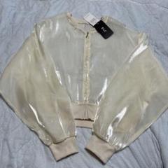 LOVELESS シアーコンビ ブルゾン ペプラム サテン スカジャン 美品