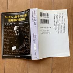 ヨーロッパ諸学の危機と超越論的現象学(中公文庫)