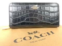 ☆新品未使用☆COACH コーチ 長財布 クロコ柄