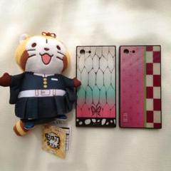 〘まとめ売り〙鬼滅の刃✕ラスカル　マスコット　スマホケース　iPhoneケース