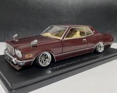 国産名車 1/24 ローレル SGX カスタム ガレージ ジオラマ ミニカー旧車 国産名車 1/24 ローレル SGX カスタム ガレージ ジオラマ