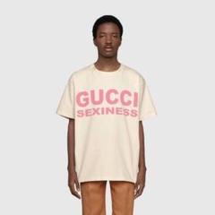 GUCCI SEXINESS オーバーサイズ Tシャツ グッチ コットンTシャツ