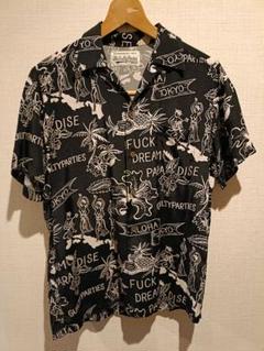 The Guilty Parties 半袖アロハシャツ ブラック