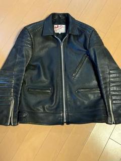 ADDICT CLOTHES レザージャケット ブラックAD-07 40