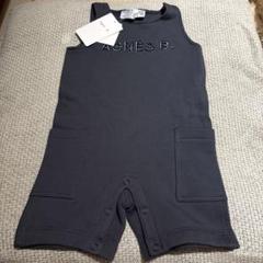 アニエスベー　サロペット　ブラック　18mois/80〜90サイズ アニエスベー サロペット ブラック 18mois/80〜90サイズ