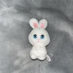 foxy illustrations　うさぎ　キーホルダー BUNNY Keychain by foxy illustrations(フォクシー