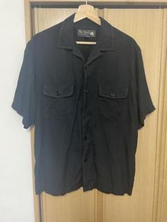 90s Nat Nast 刺繍 開襟 半袖シャツ 古着　ボーリングシャツ