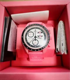 時計 JOJI MISSION TO THE PINK MOONPHASE MISSION TO THE PINK MOONPHASE - Bioceramic MoonSwatch
