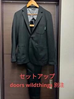doors wildthings 別注 セットアップ ブラック Sサイズ doors wildthings 別注 セットアップ ブラック Sサイズ