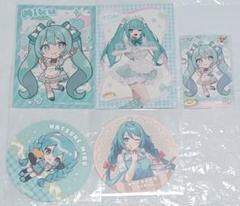 初音ミク カフェ みくさんぽ コースター  2点セット md_1018main-688x859.jpg
