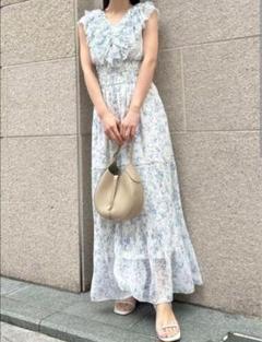 snidel Sustainableプリーツフリルワンピース サイズ2 - メルカリ