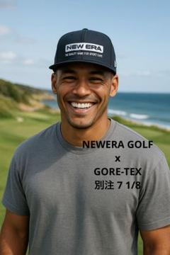NEWERA GOLF x GORE-TEX 別注 7 1/8 56.8cm 黒