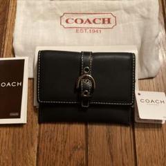 お値下げ 新品COACH コーチ 名刺入れ カード入れ タグあり 未