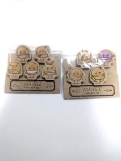 マッシュル　MASHLE シューフォルムフレークシール　クリップセット マッシュル MASHLE シューフォルムフレークシール クリップ