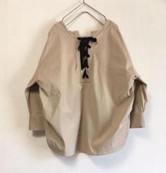 URBANRESEARCH バックリボンシャツブラウス 七分袖トップスカットソー