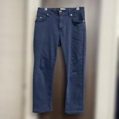 【美品】tramarossa ST ネイビー スリムフィットデニムパンツ