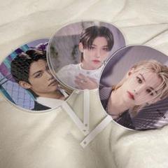 Stray Kids フィリックス　うちわ　セット　ピリ　うちわ　セット straykids スキズ フィリックス ピリ Felix うちわ3枚セット