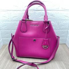 ◆MICHAEL KORS 　マイケルコース　ピンク ショルダー　ハンドバッグ