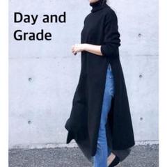 デイアンドグレイド美品⭐︎フーディーニットコート 2025年最新】Day and Gradeの人気アイテム - メルカリ