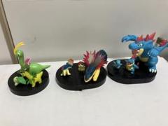 立体ポケモン図鑑 オーダイル メガニウム バクフーン ポケモン