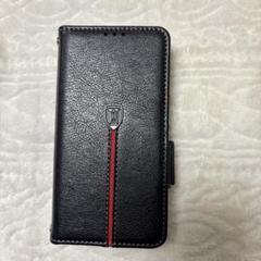 Xperia Ace IIIケース 手帳型横置きスタンド機能 ブラック