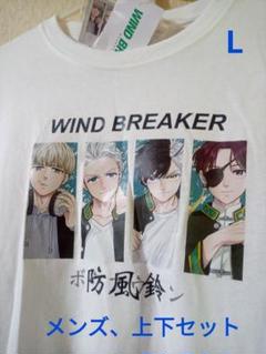 WIND、BREAKER、ウインドブレイカー、メンズ、上下セット、L